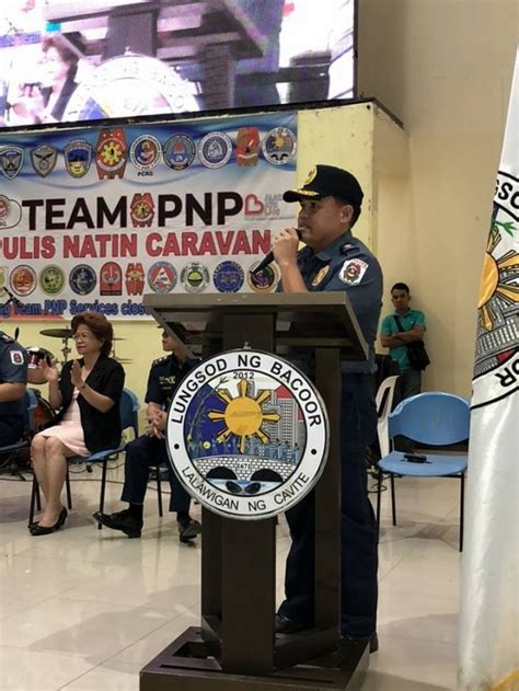 Bacoor Police Chief Vicente Cabatingan, Cavite PPO .